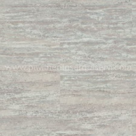 Vinílicos Heterogéneo Suelo Vinílico Light Grey Travertine 5062